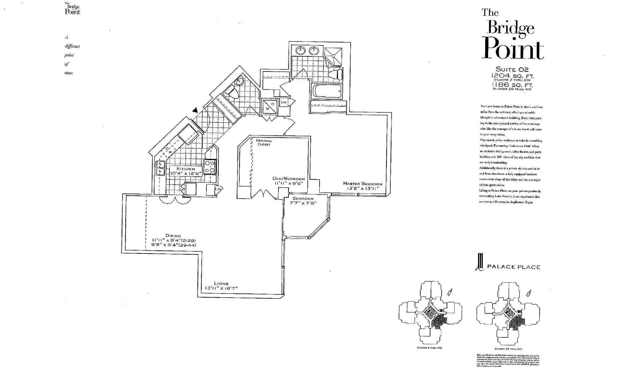 The Bridge Point floor plan