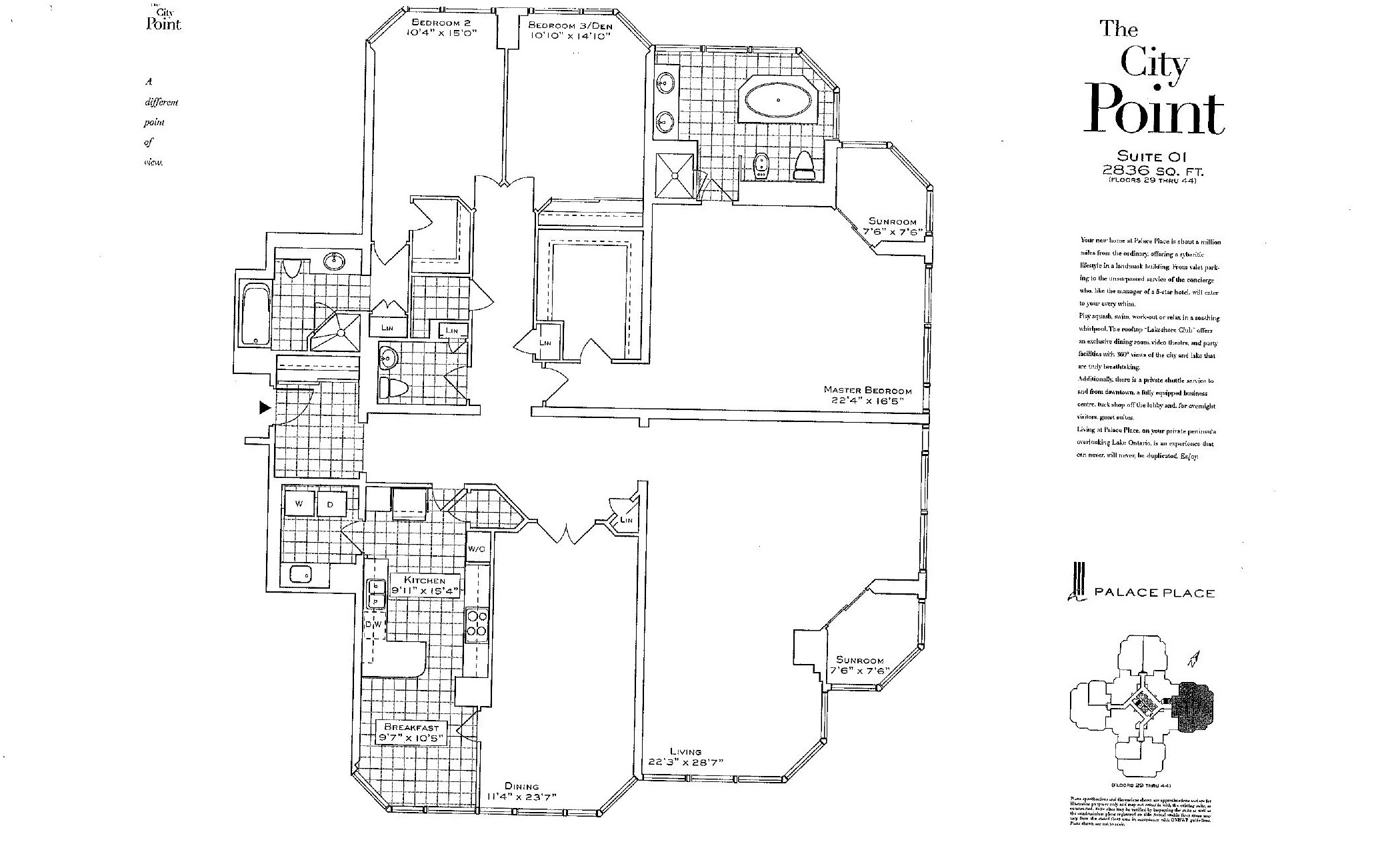 The City Point floor plan