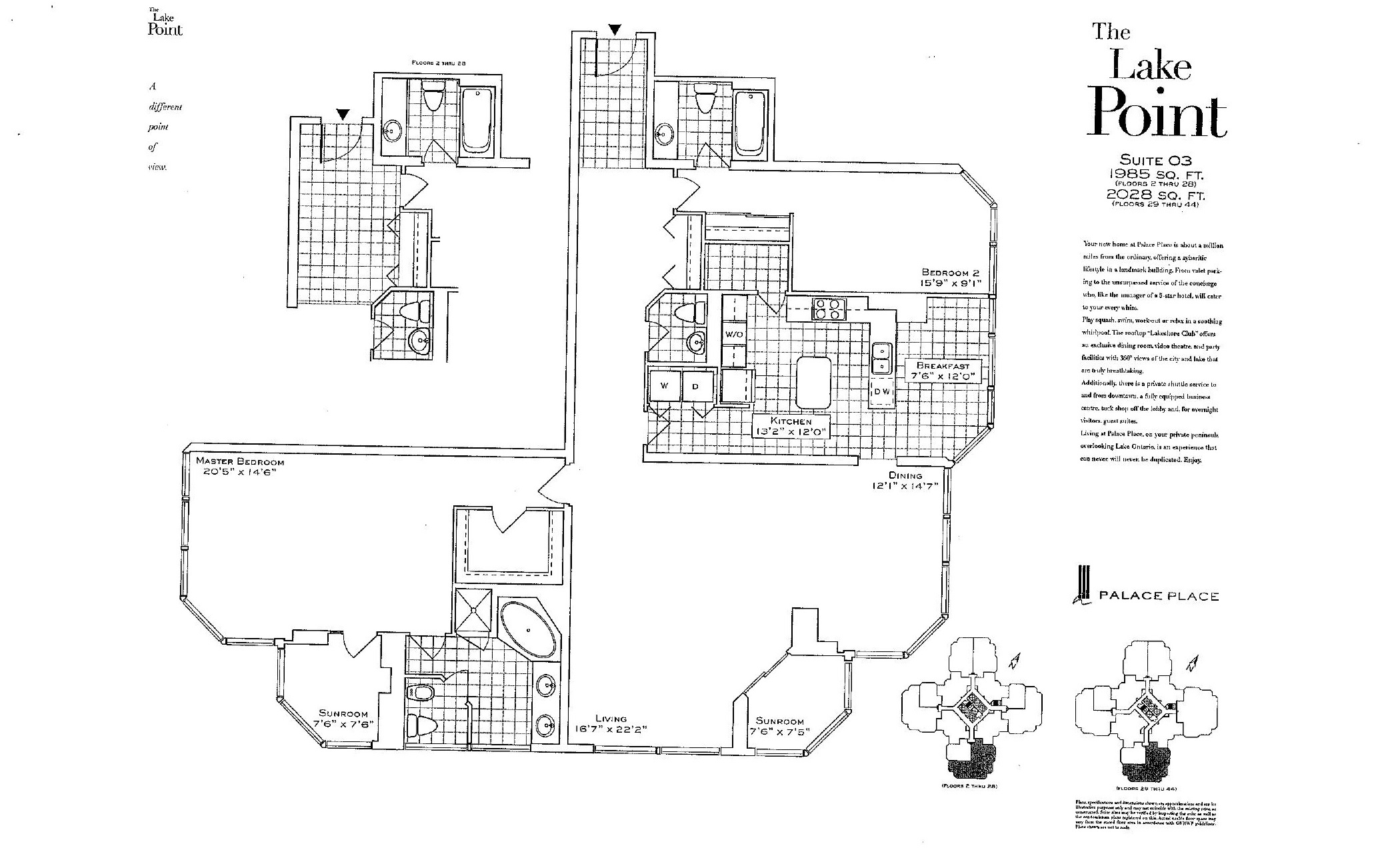 The Lake Point floor plan