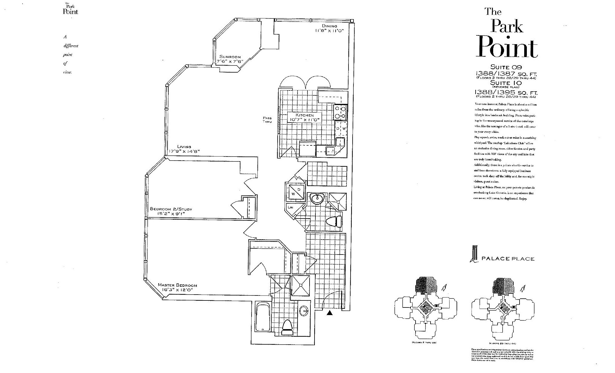 The Park Point (Reverse) floor plan