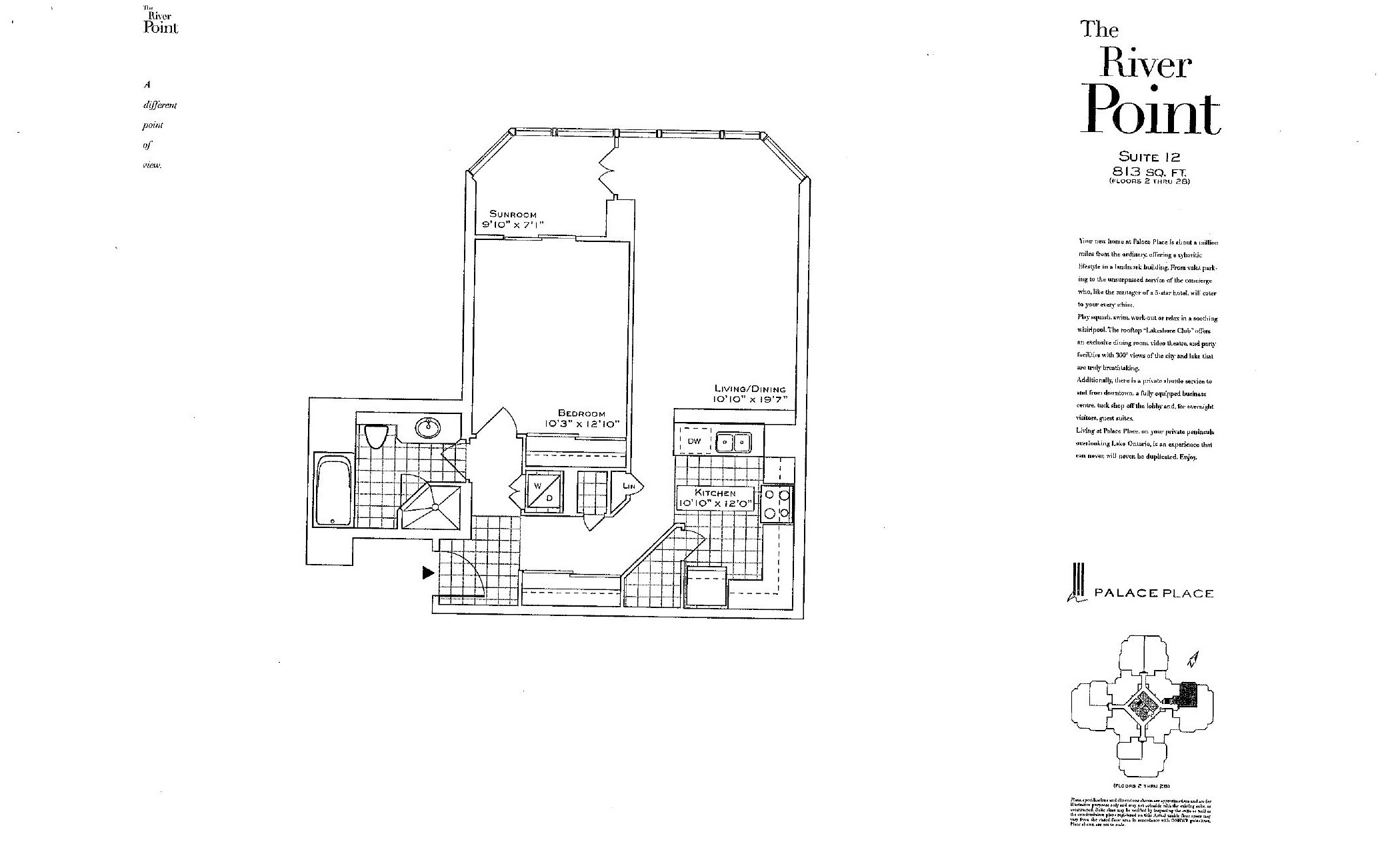 The River Point floor plan