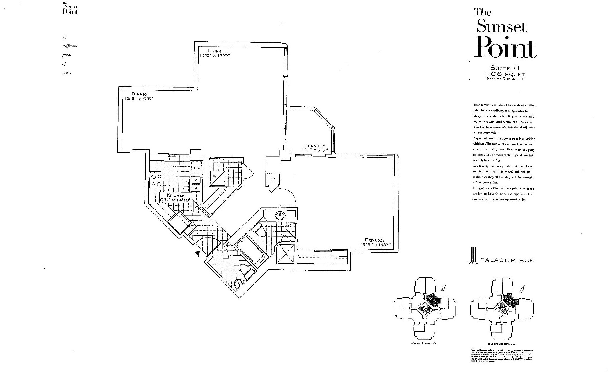 The Sunset Point floor plan