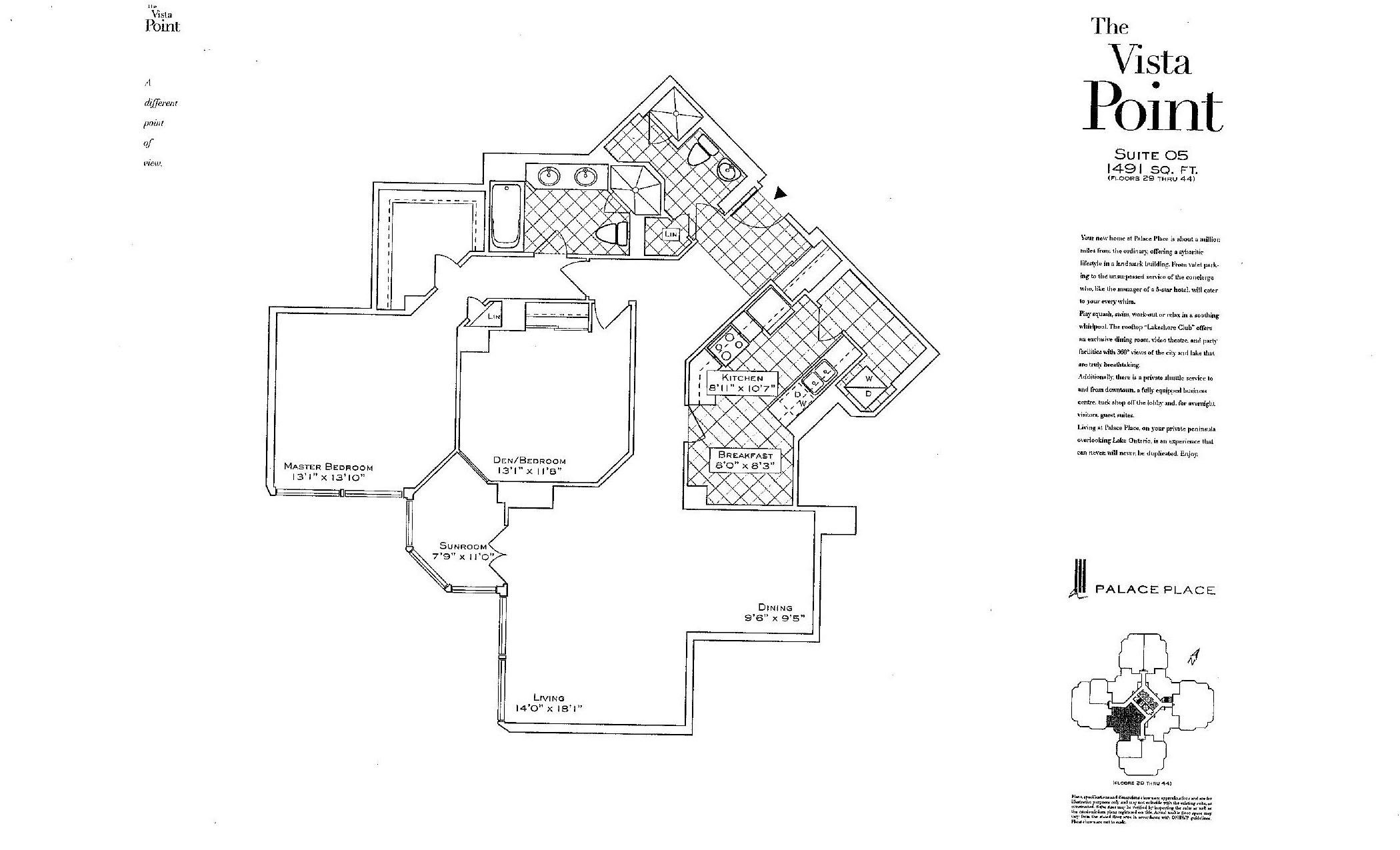 The Vista Point floor plan