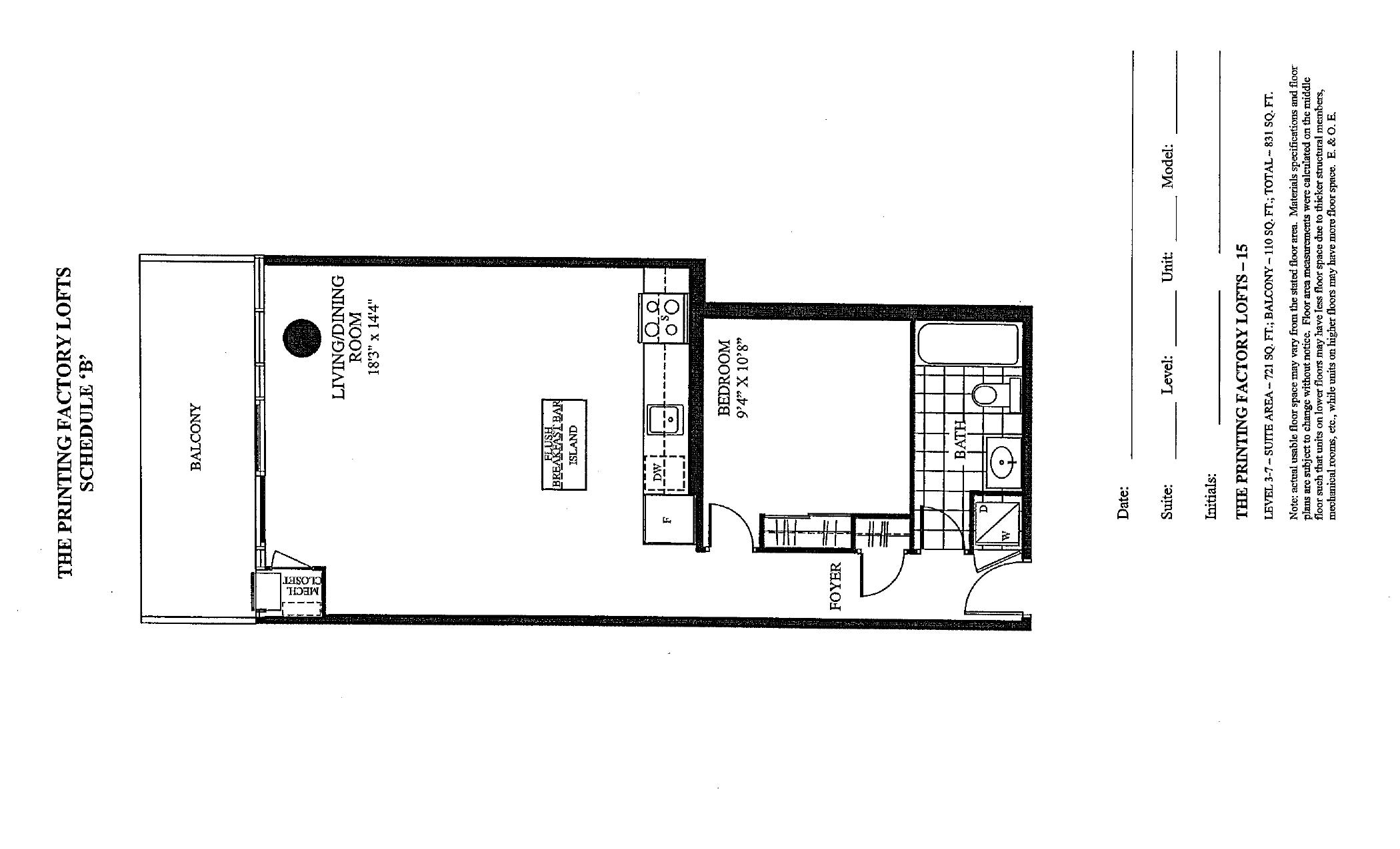 Suite 15 floor plan