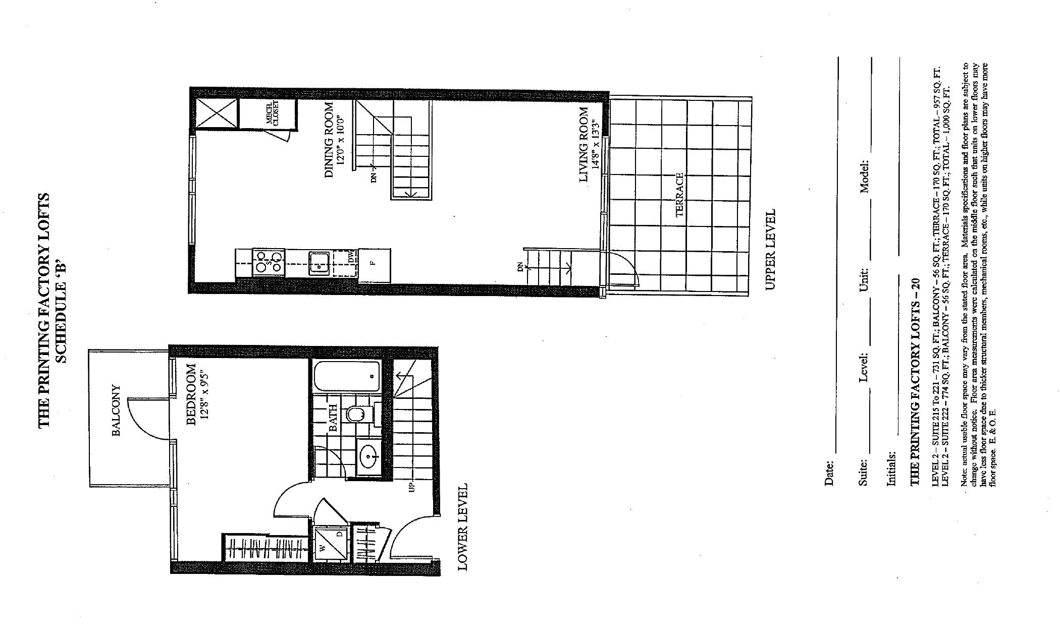 Suite 20 floor plan