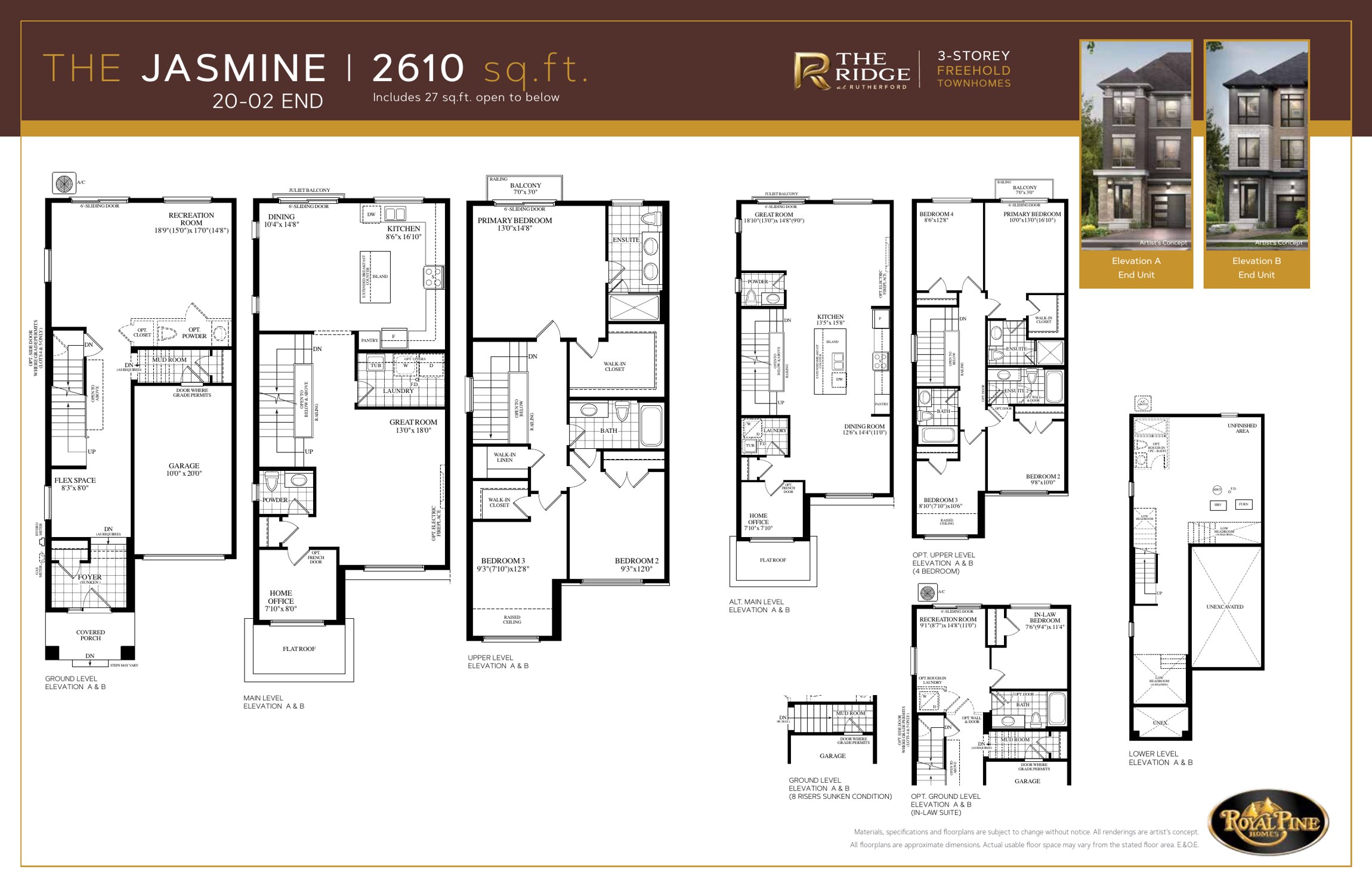 The Jasmine floor plan