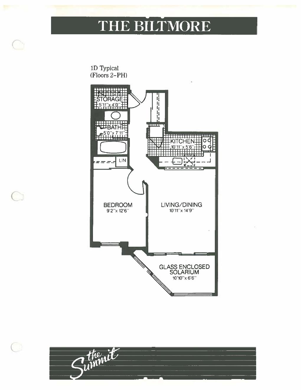 The Biltmore floor plan