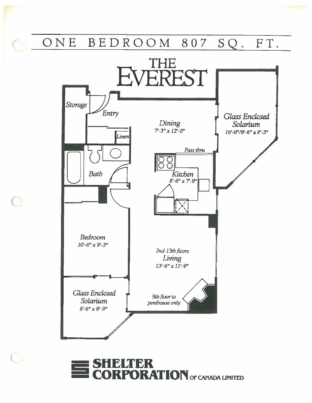 The Everest floor plan