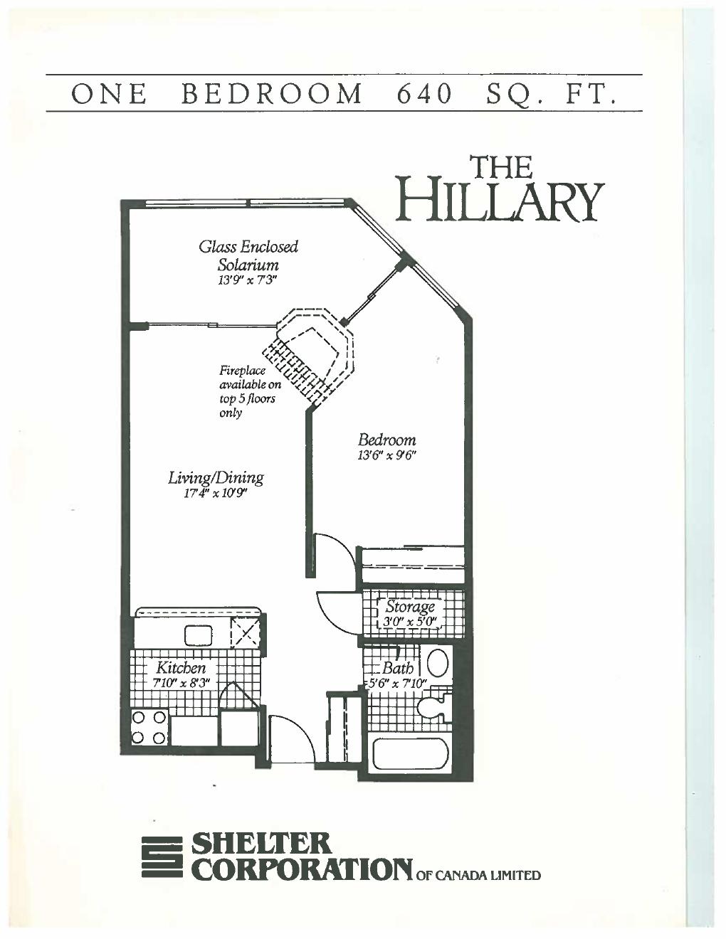 The Hillary floor plan