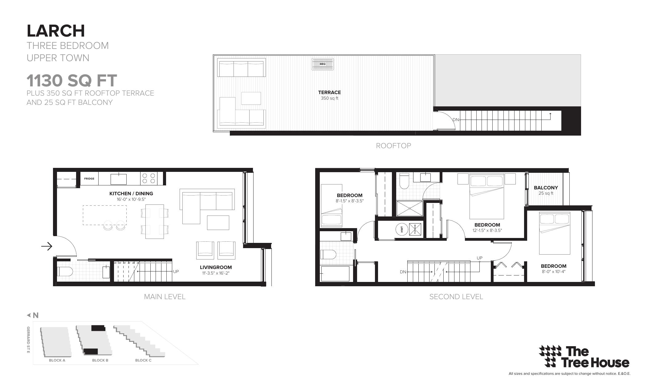 Larch floor plan