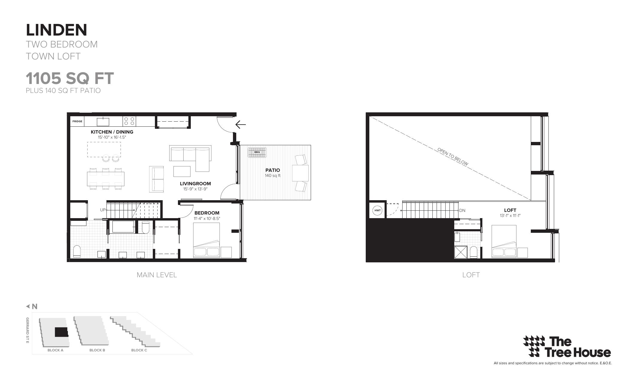Linden floor plan