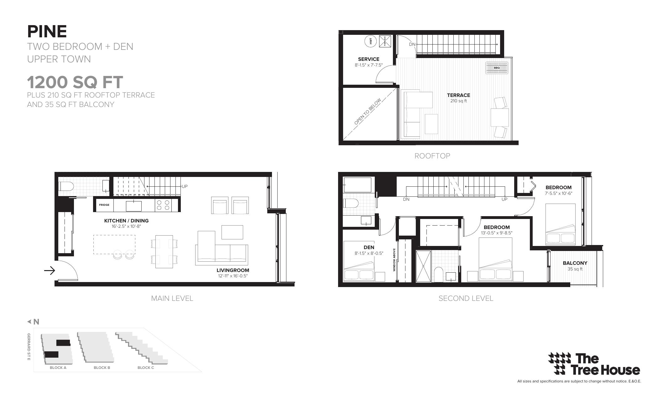 Pine floor plan