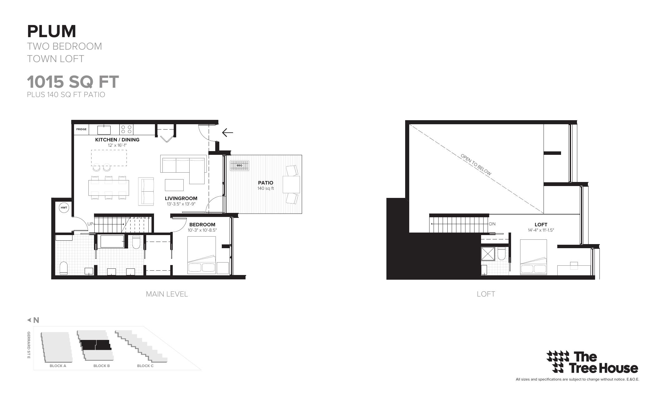 Plum floor plan