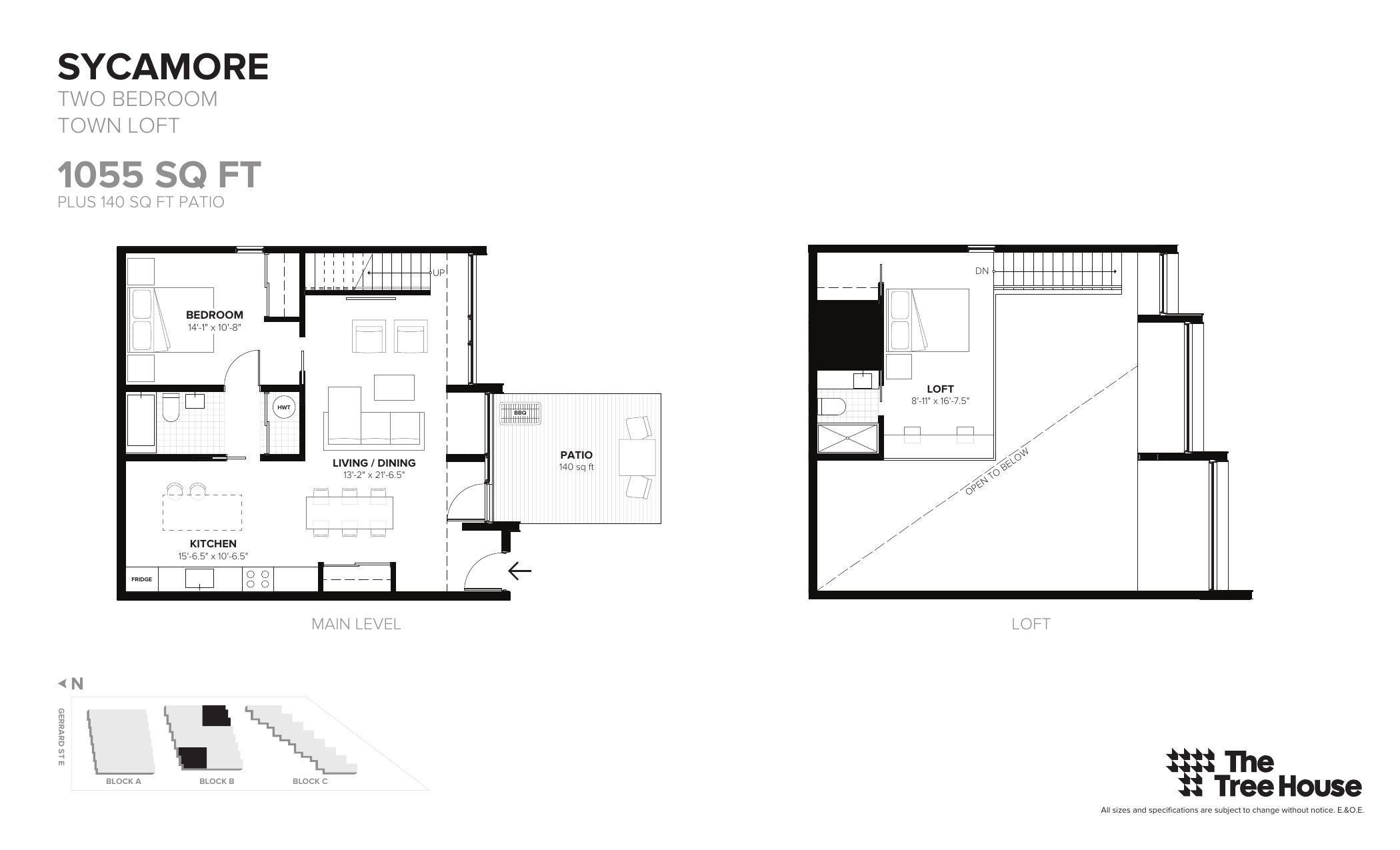 Sycamore floor plan