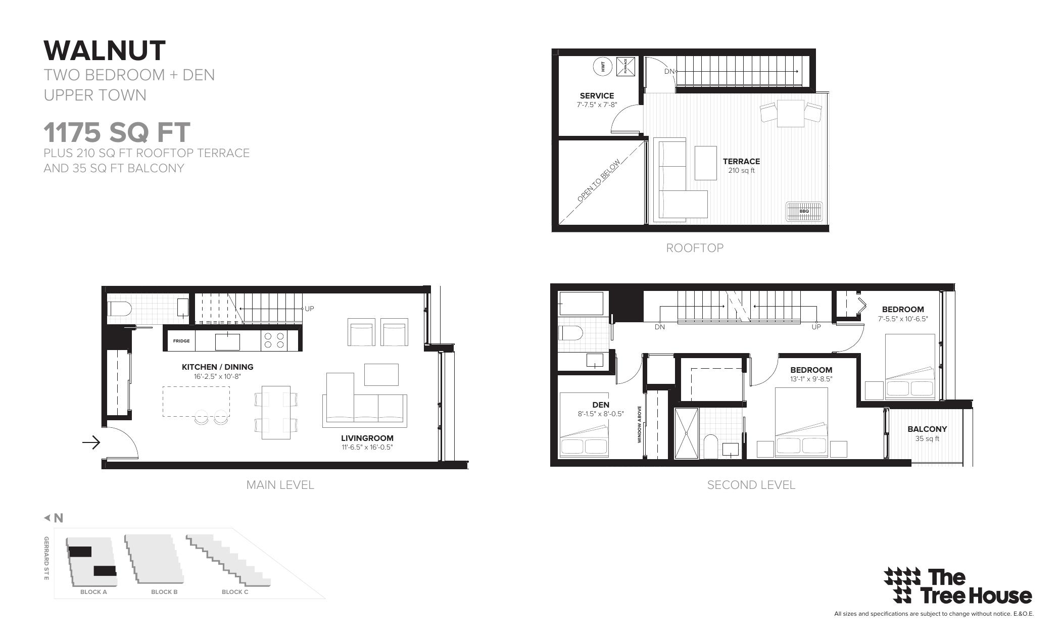 Walnut floor plan