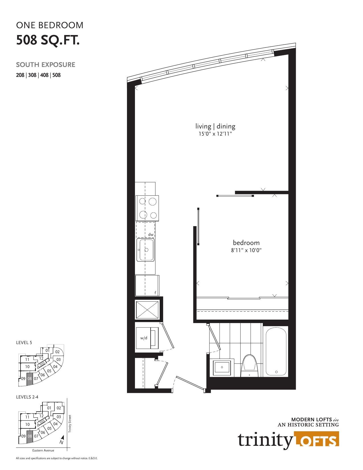 Suite 08 (Levels 2-5) floor plan