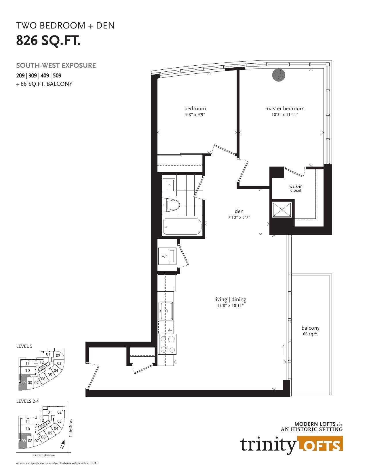 Suite 09 (Levels 2-5) floor plan