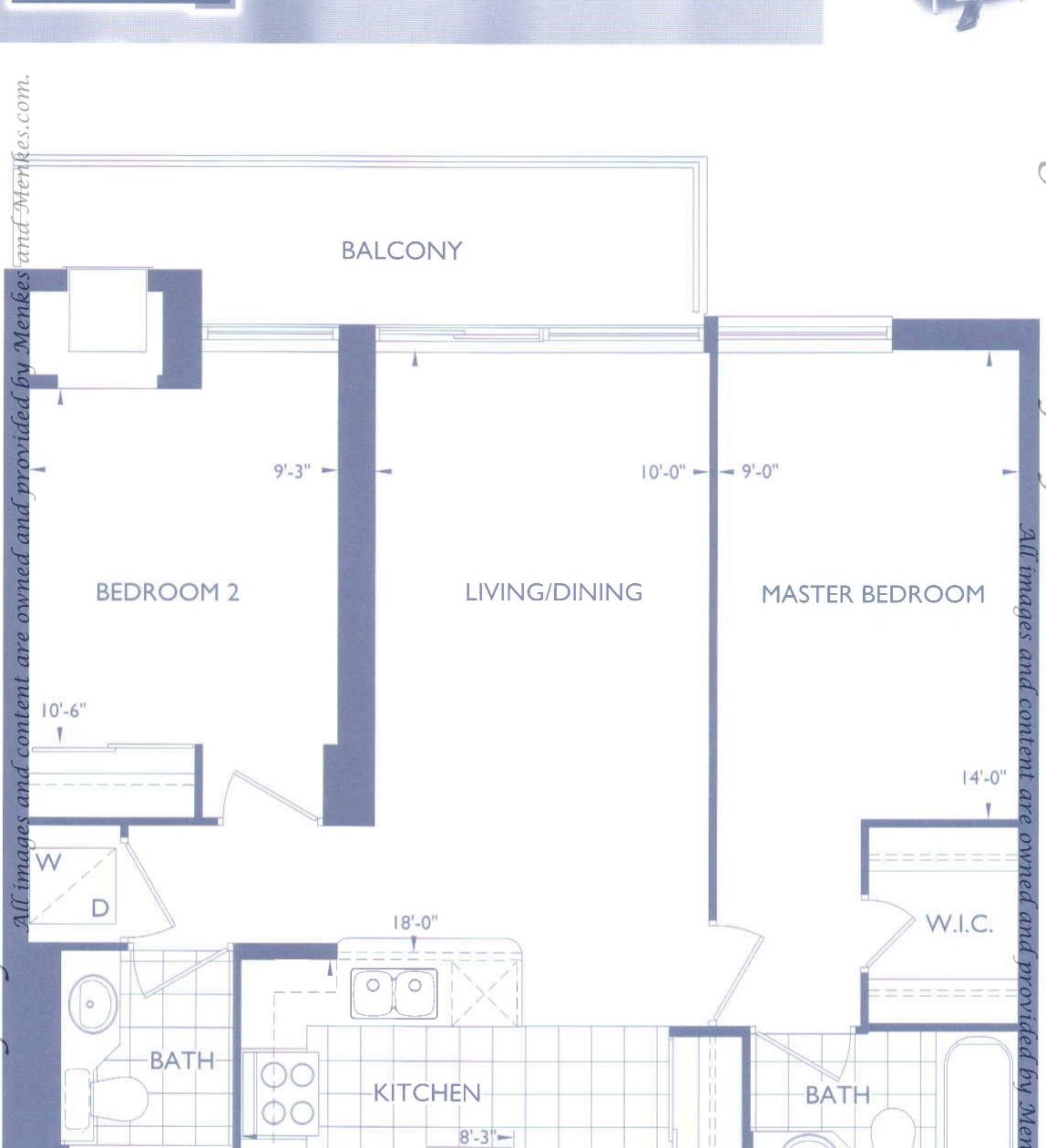 The Amore floor plan