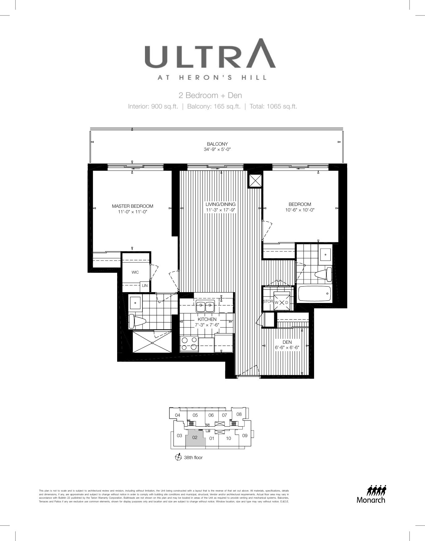 Suite 02 floor plan