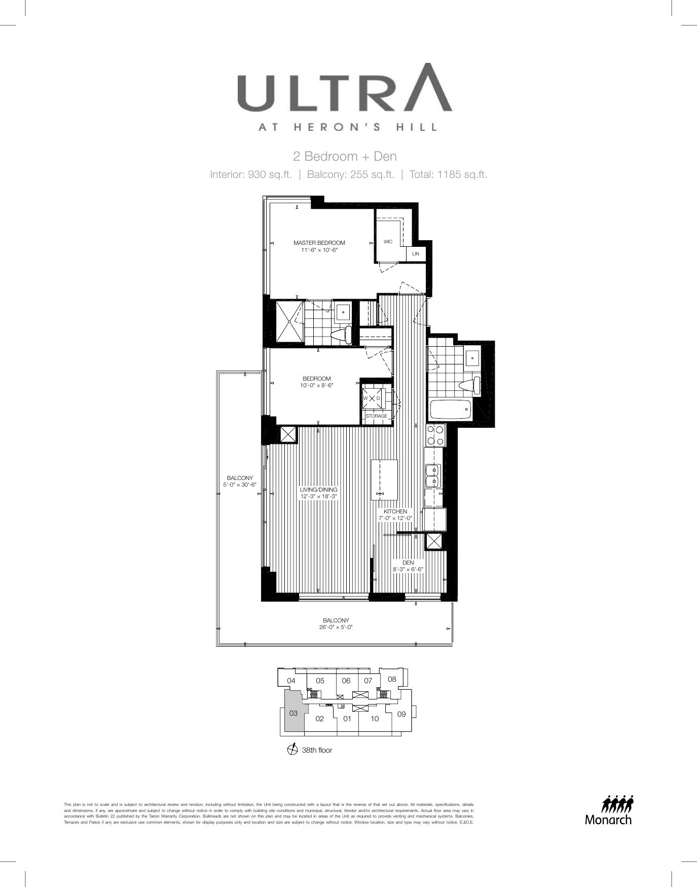 Suite 03 floor plan