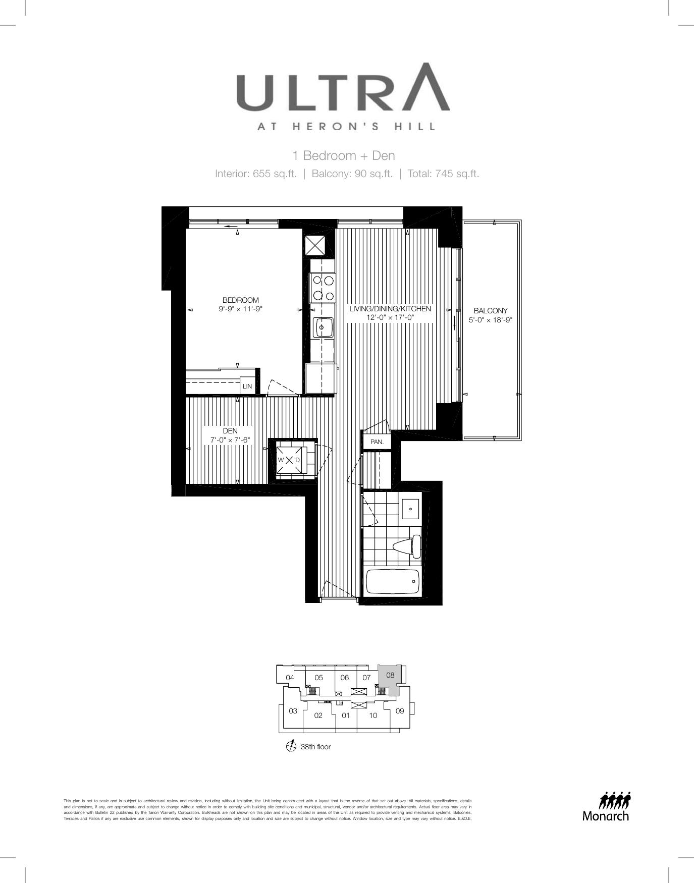 Suite 08 floor plan