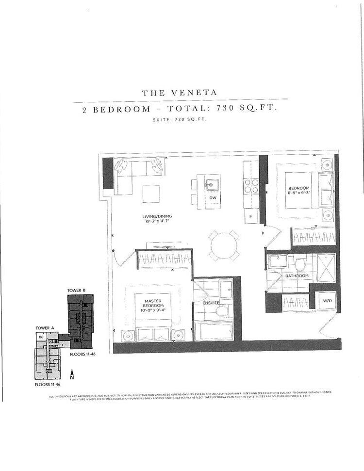 The Veneta floor plan