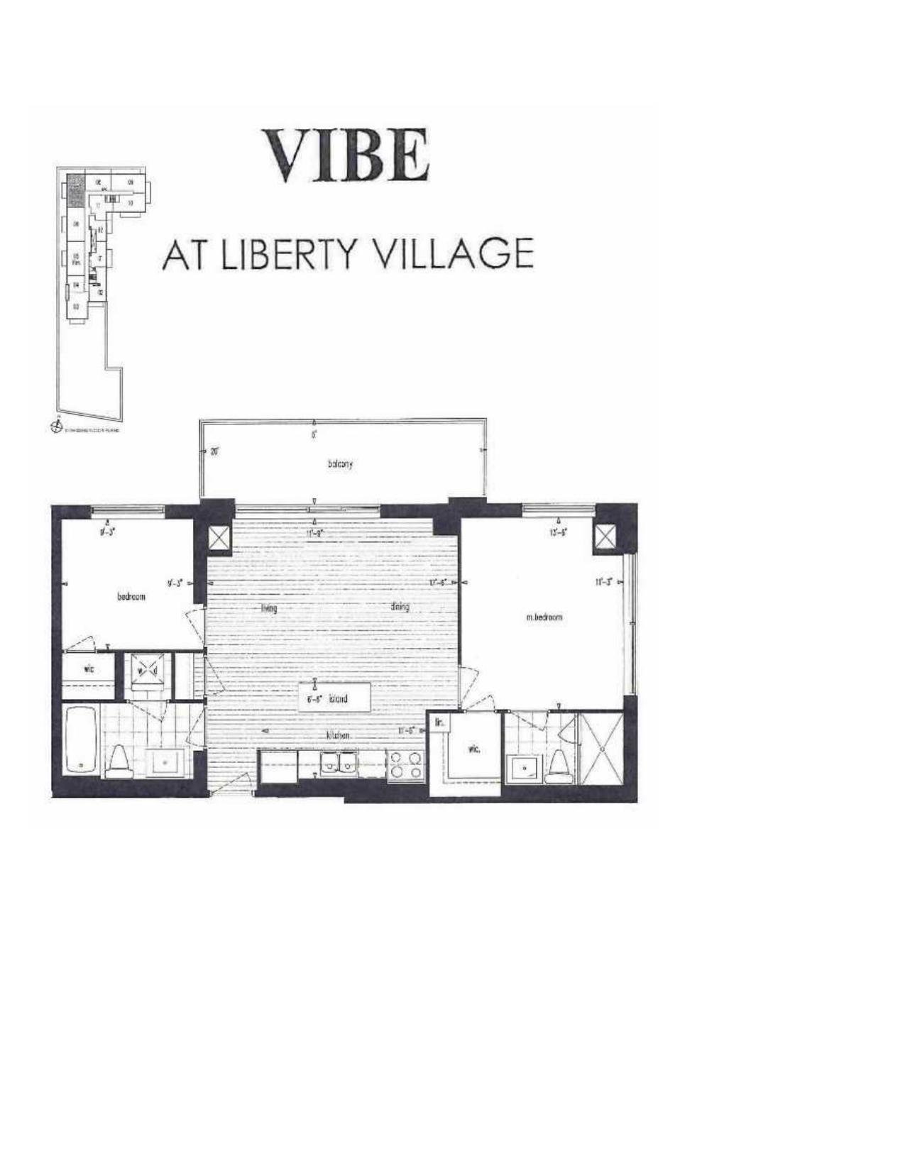 Suite 01 floor plan