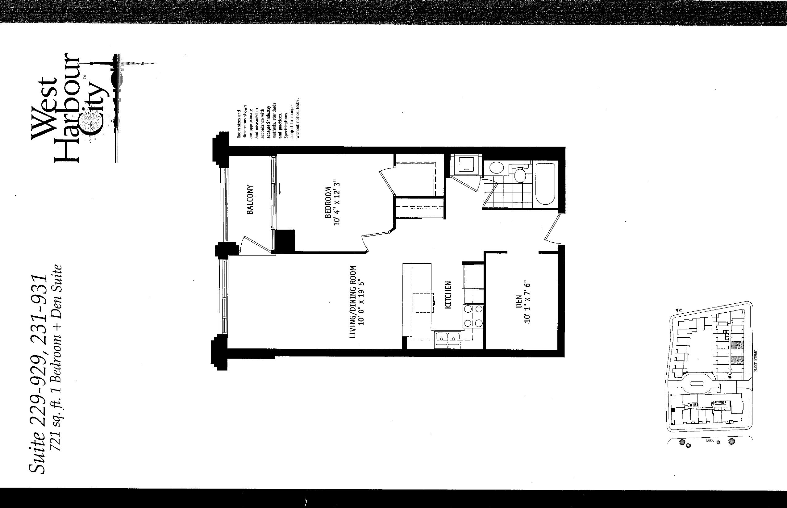 Suite 229-929, 231-931 floor plan