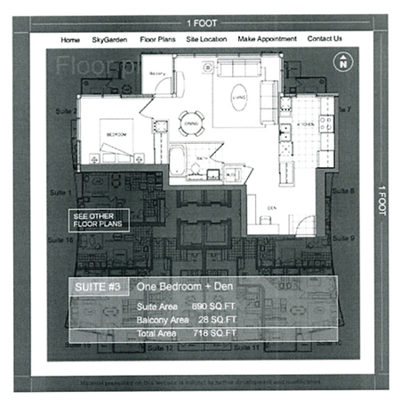Suite 3 floor plan
