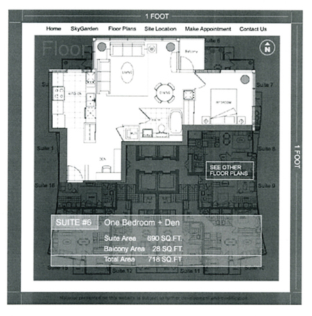 Suite 6 floor plan