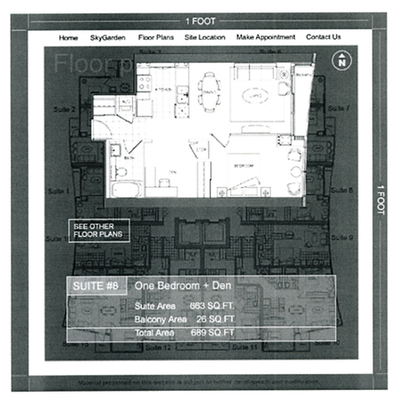 Suite 8 floor plan