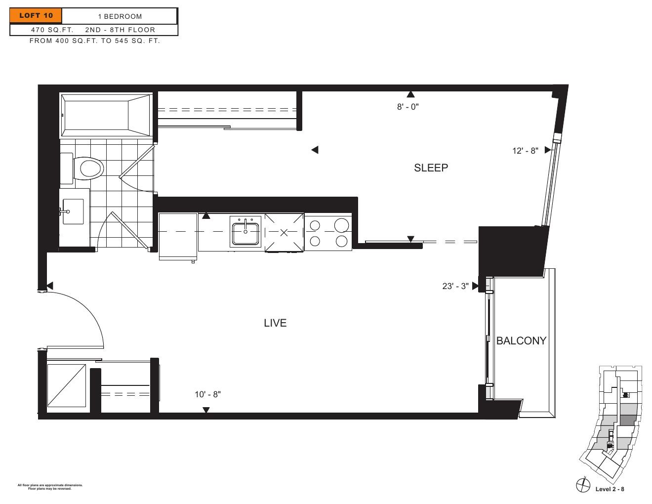 Loft 10 floor plan