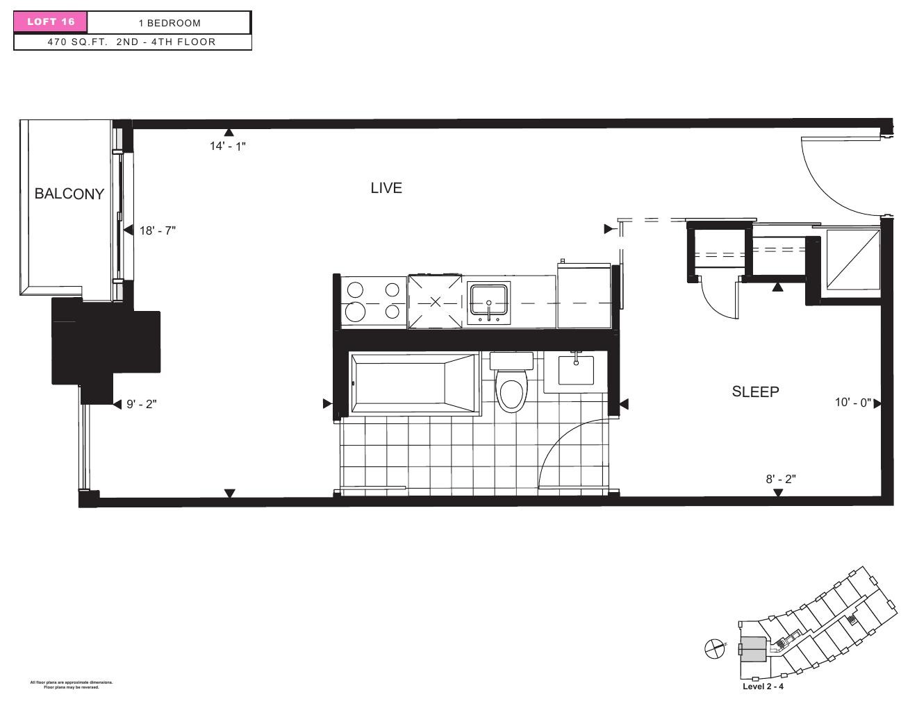 Loft 16 floor plan