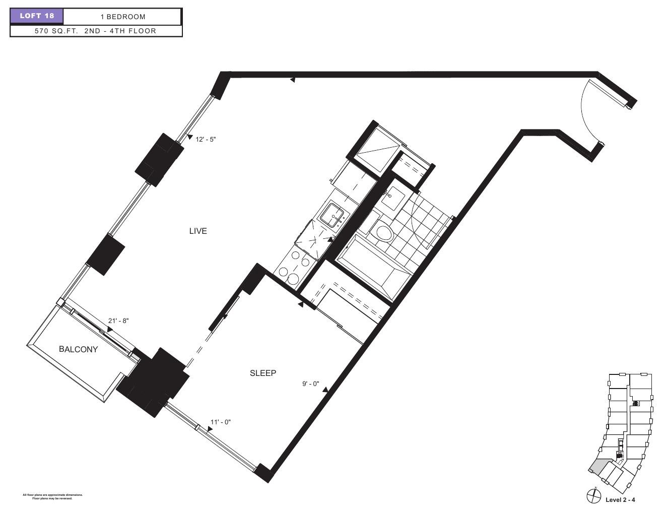Loft 18 floor plan
