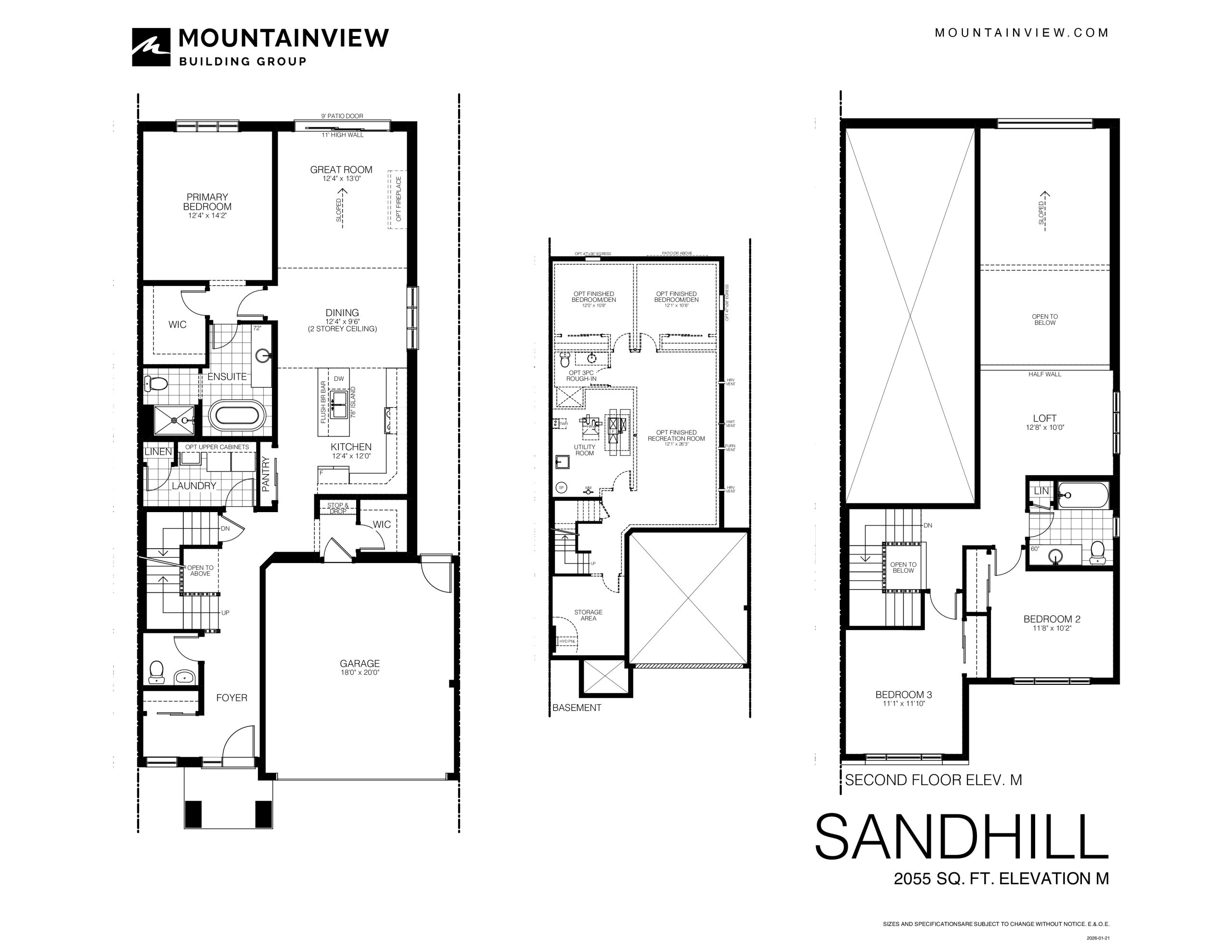 Sandhill floor plan
