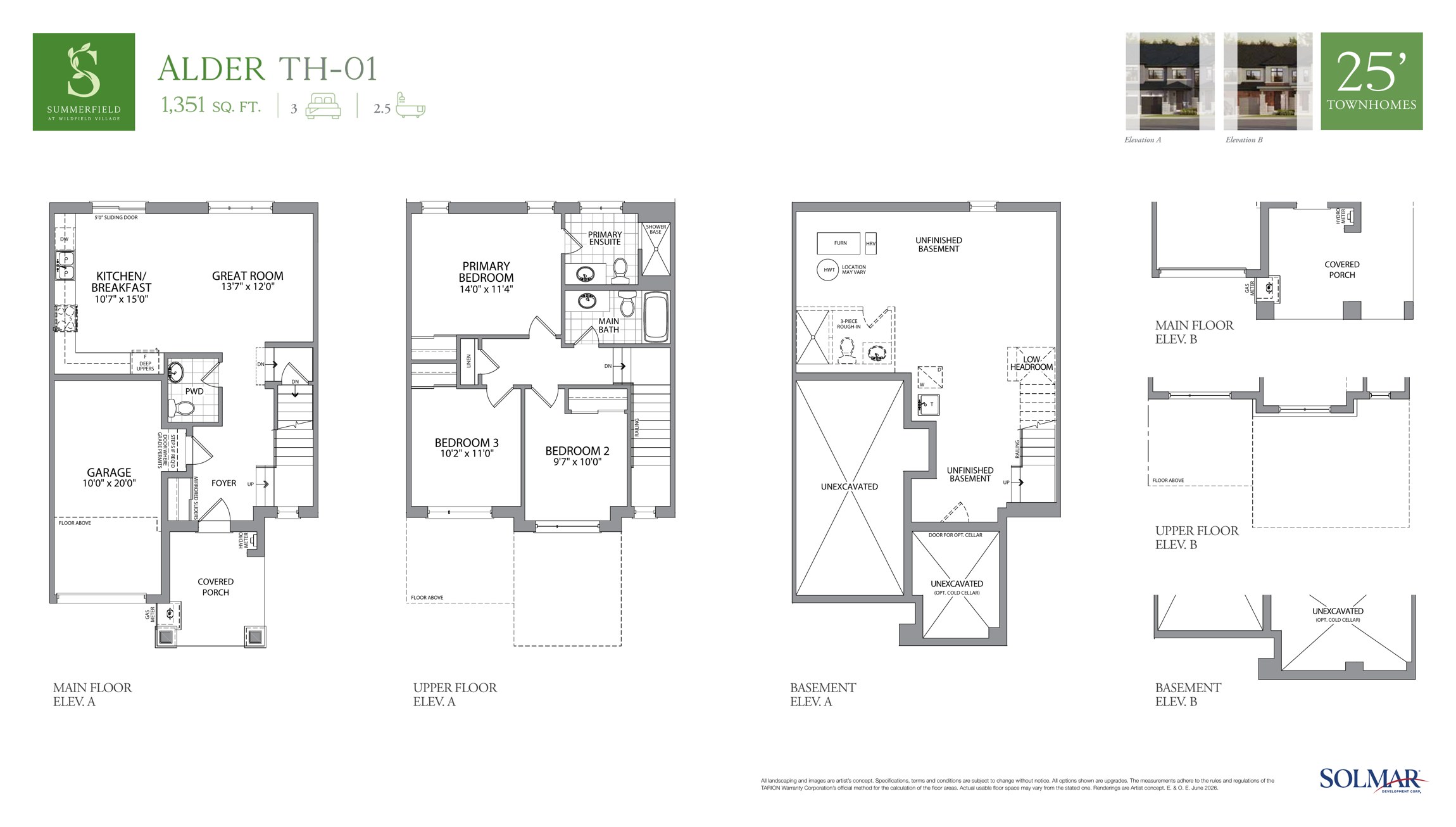 Alder floor plan
