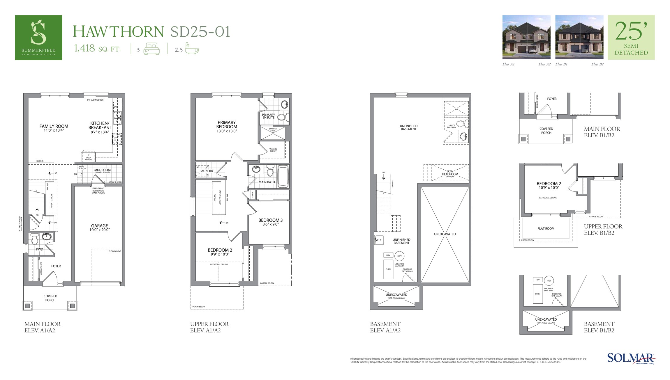 Hawthorn floor plan