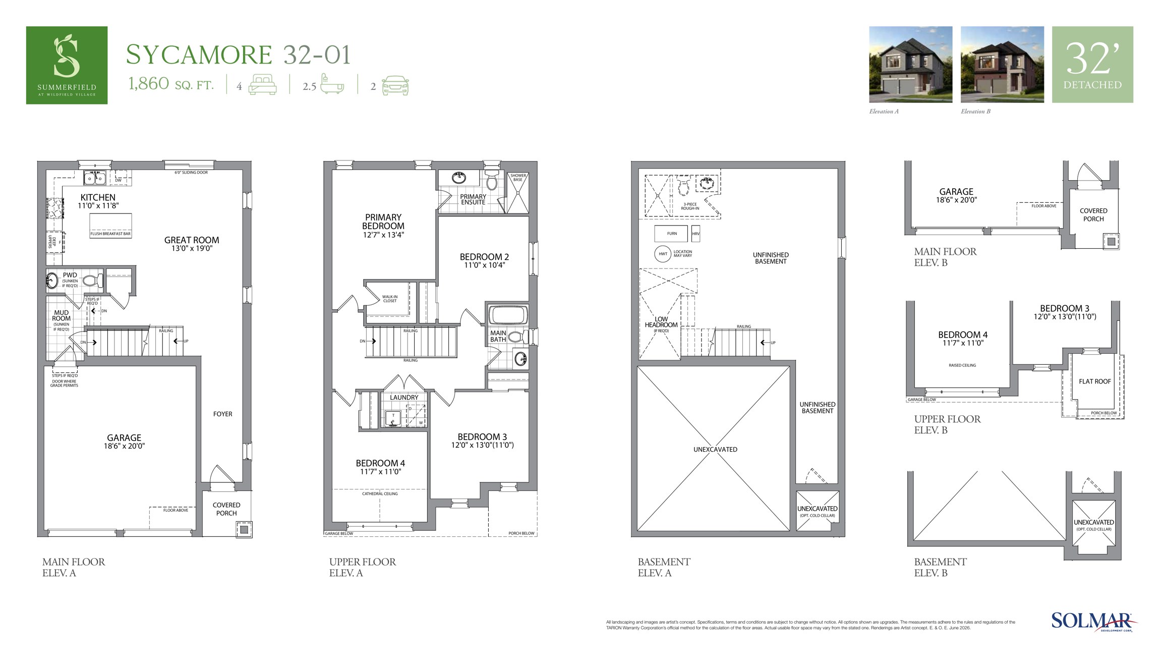 Sycamore floor plan