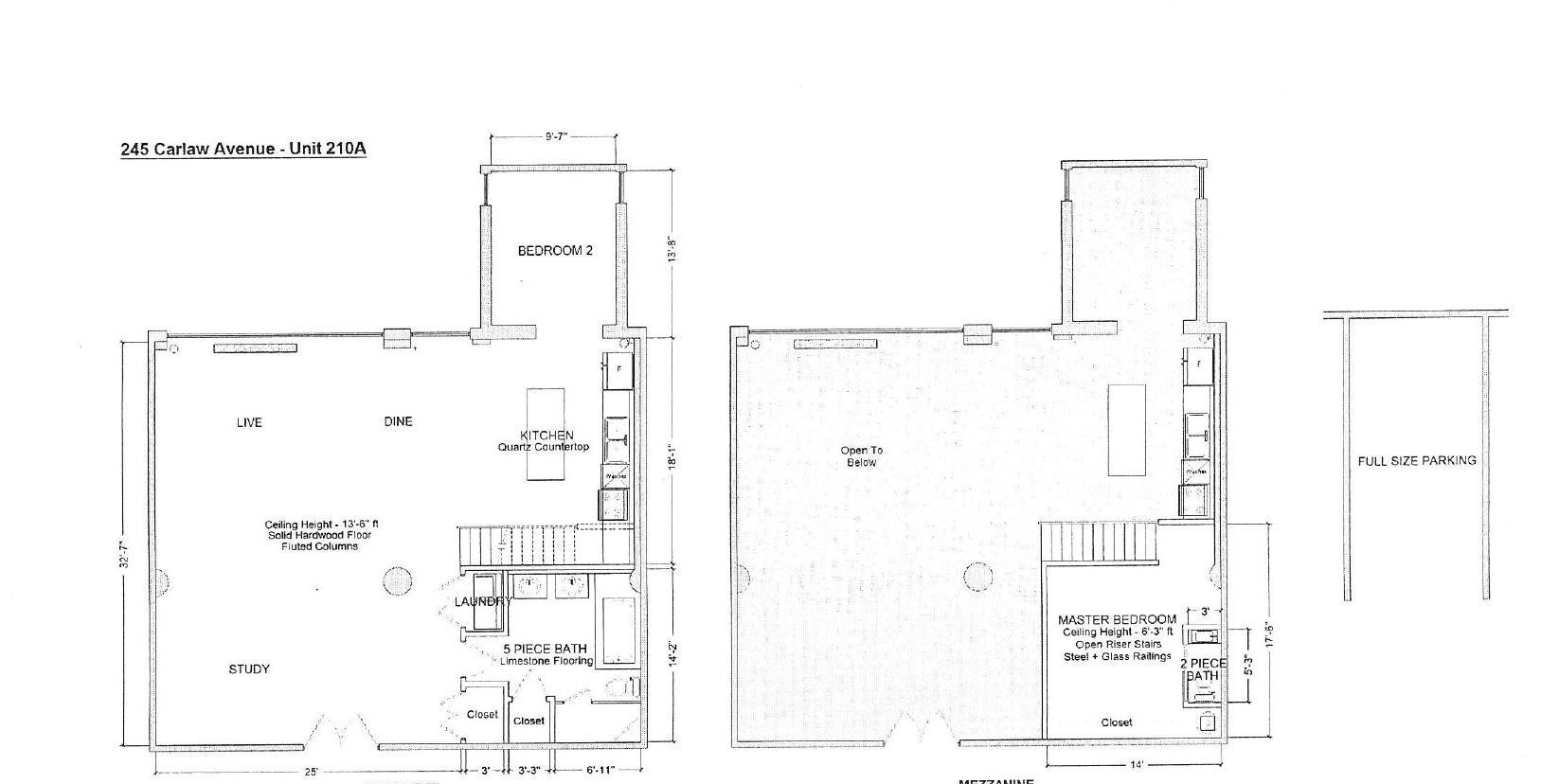 Suite 210A floor plan