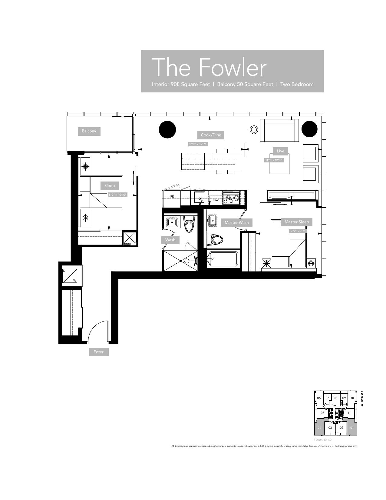 Fowler floor plan