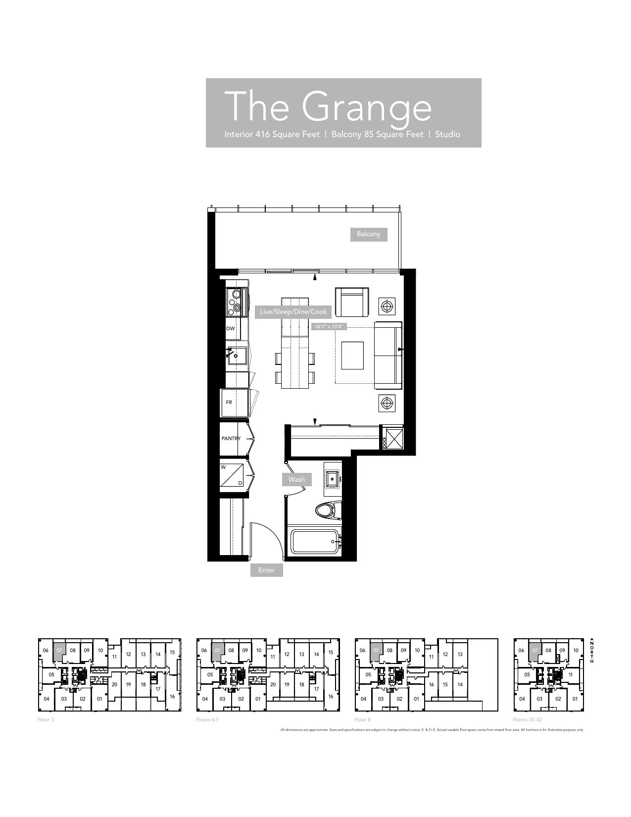 Grange floor plan