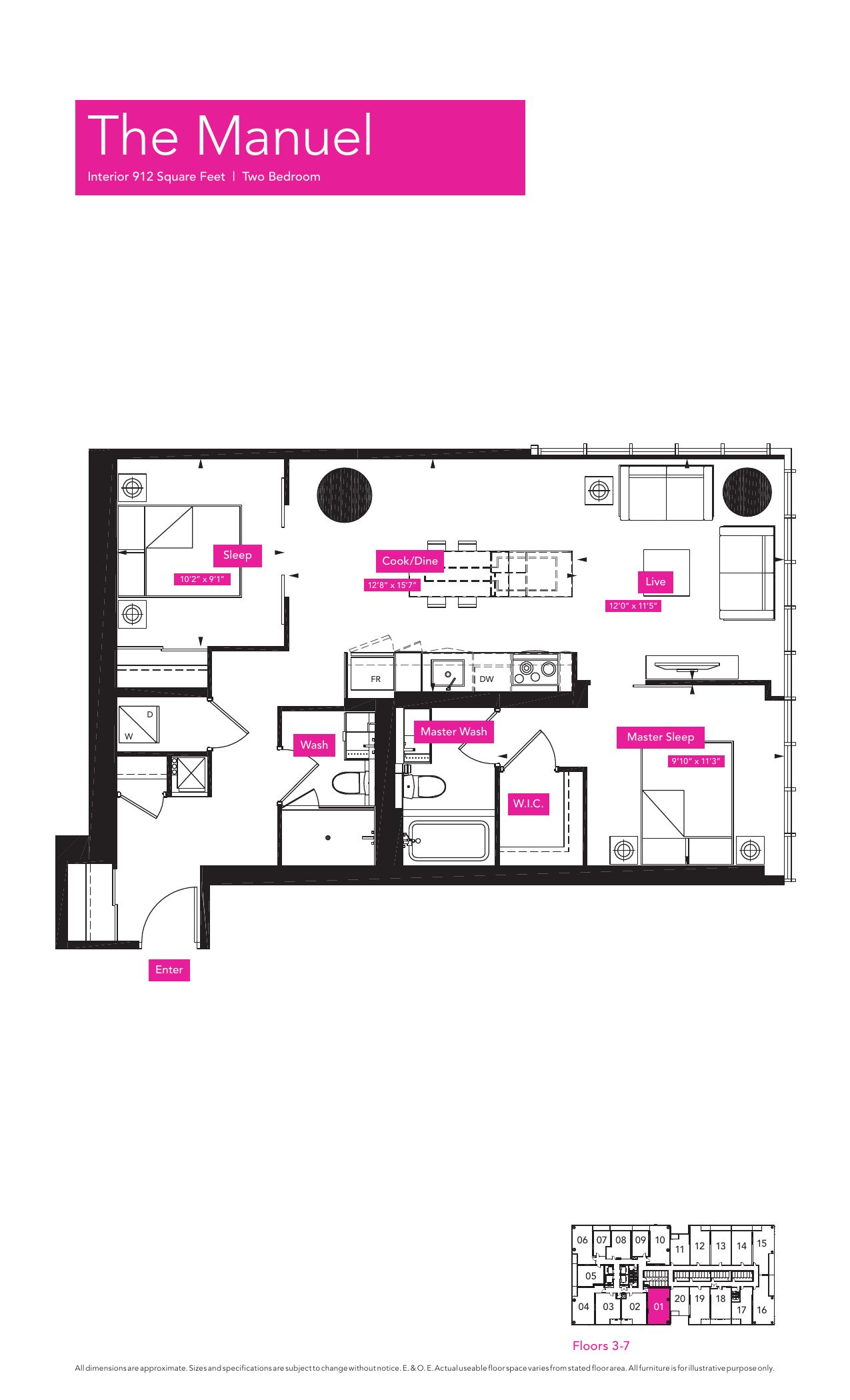 Manuel floor plan