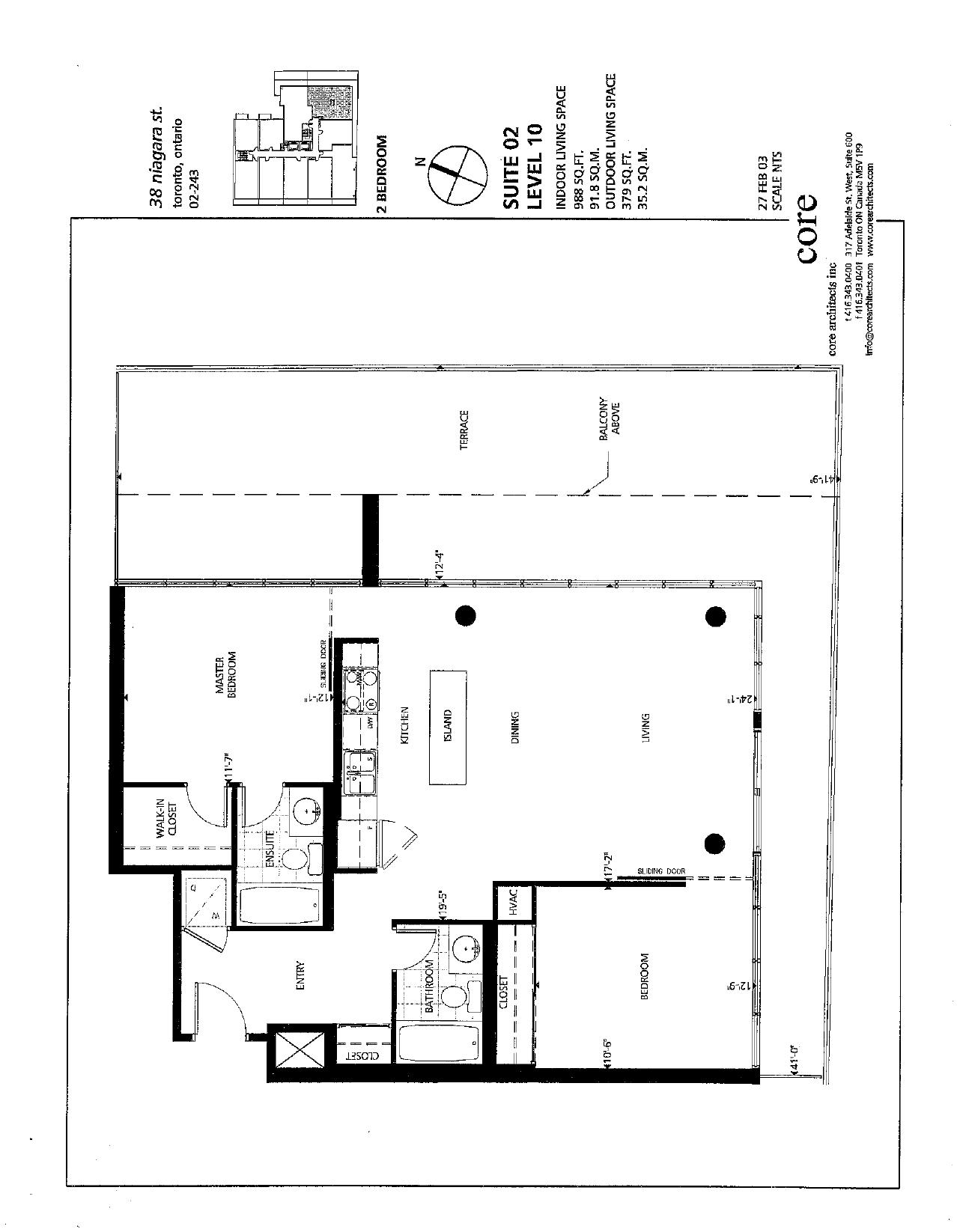 Penthouse Suite 02 floor plan