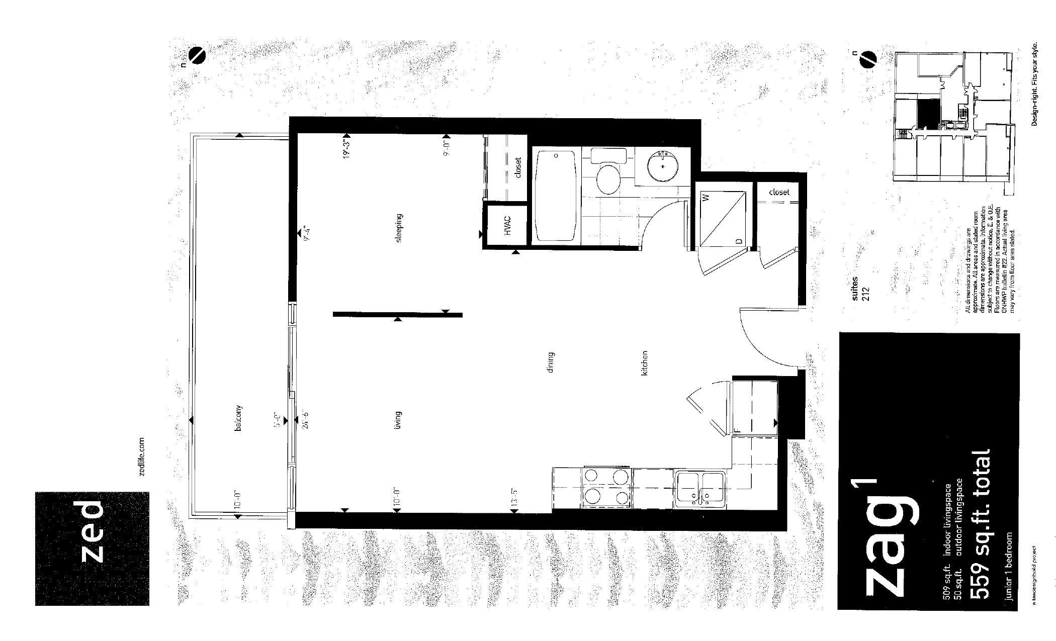 zag floor plan