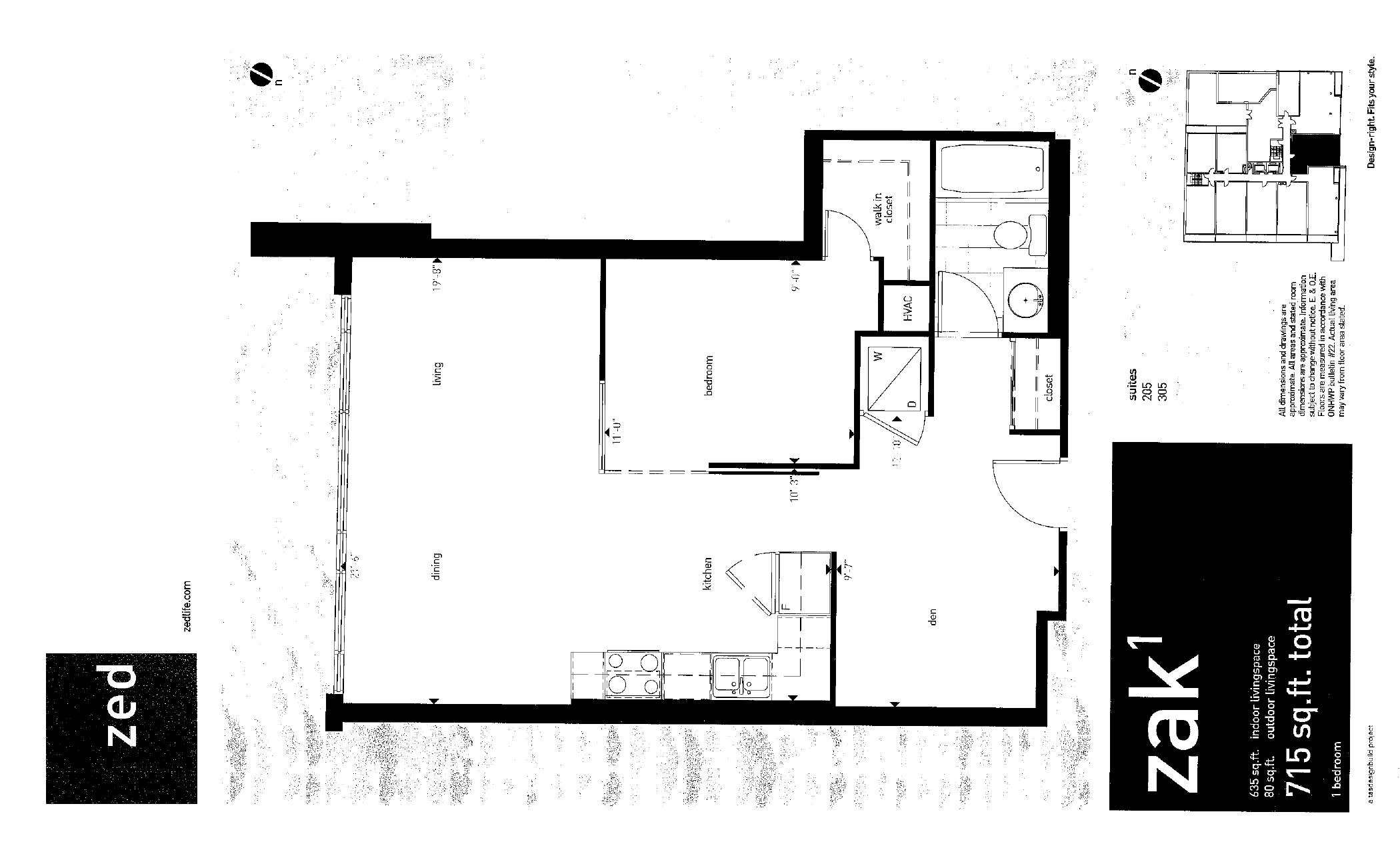 zak floor plan