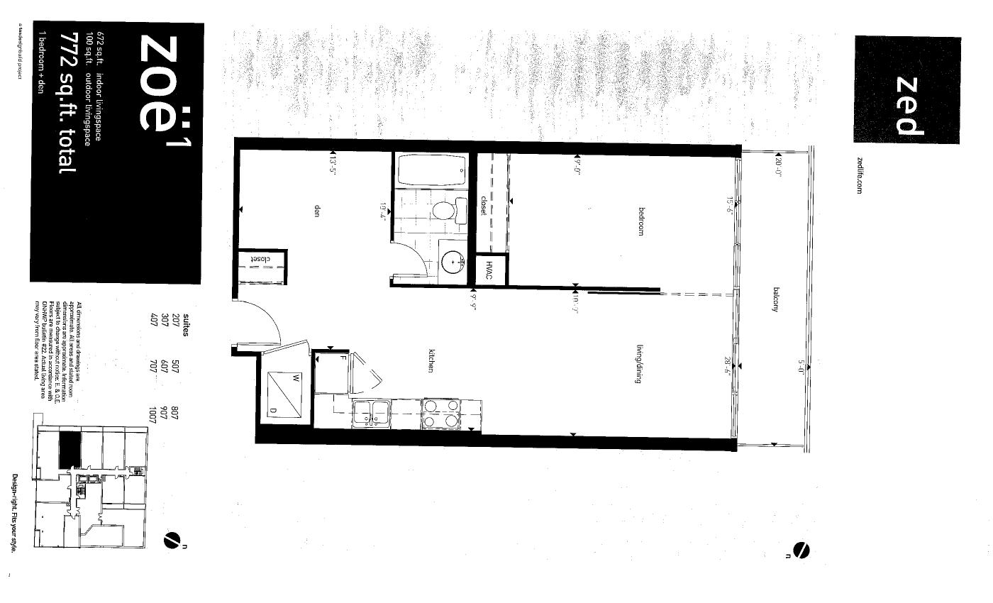 zoë floor plan