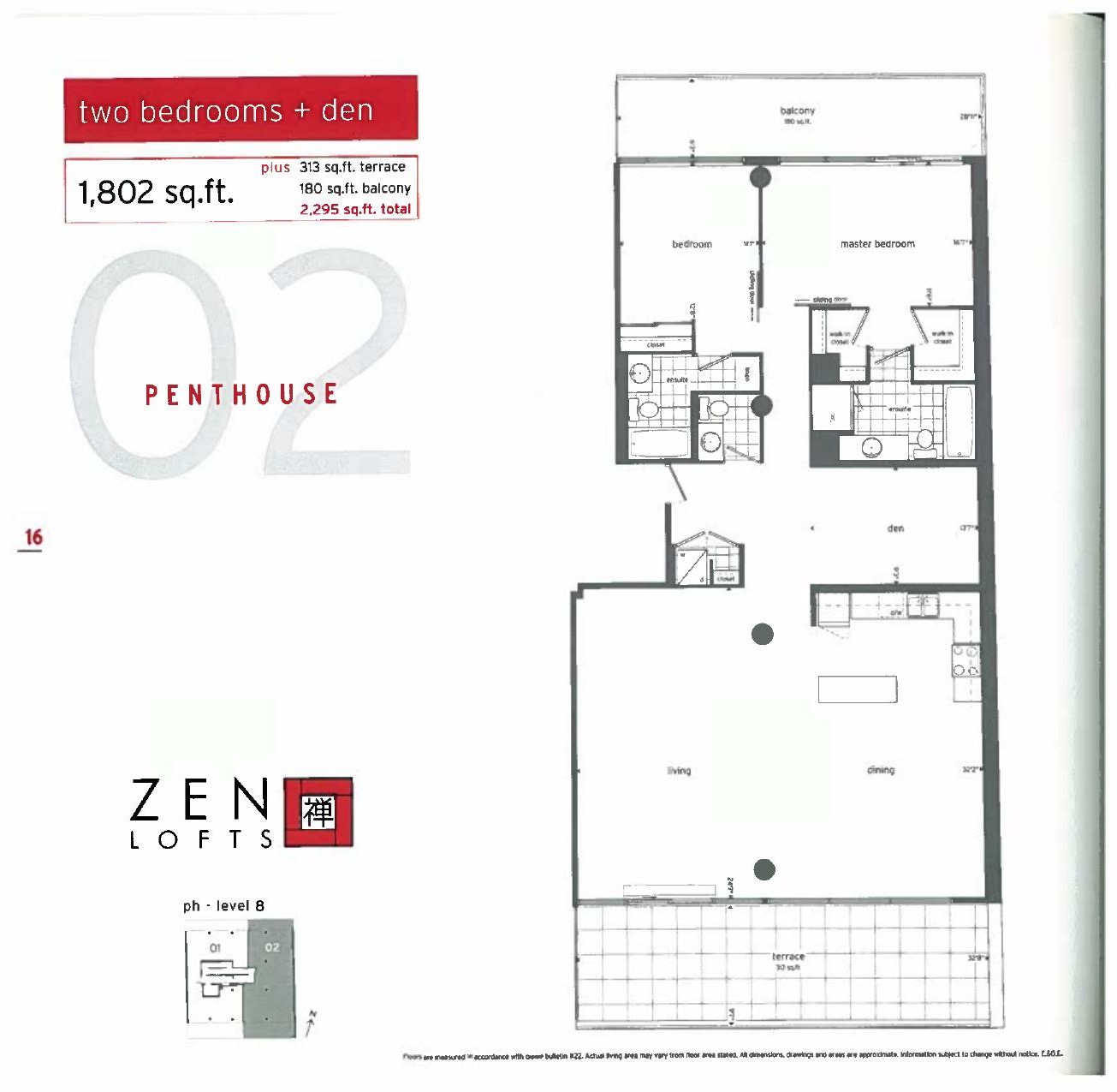 Penthouse 2 floor plan