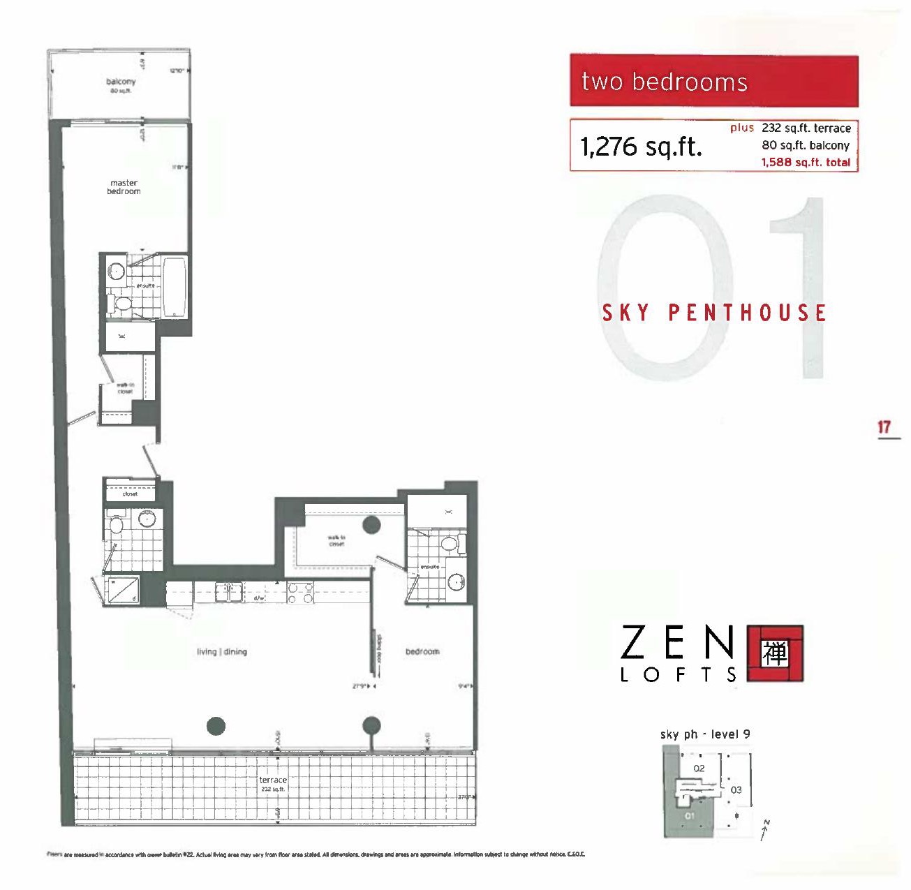Sky Penthouse 1 floor plan