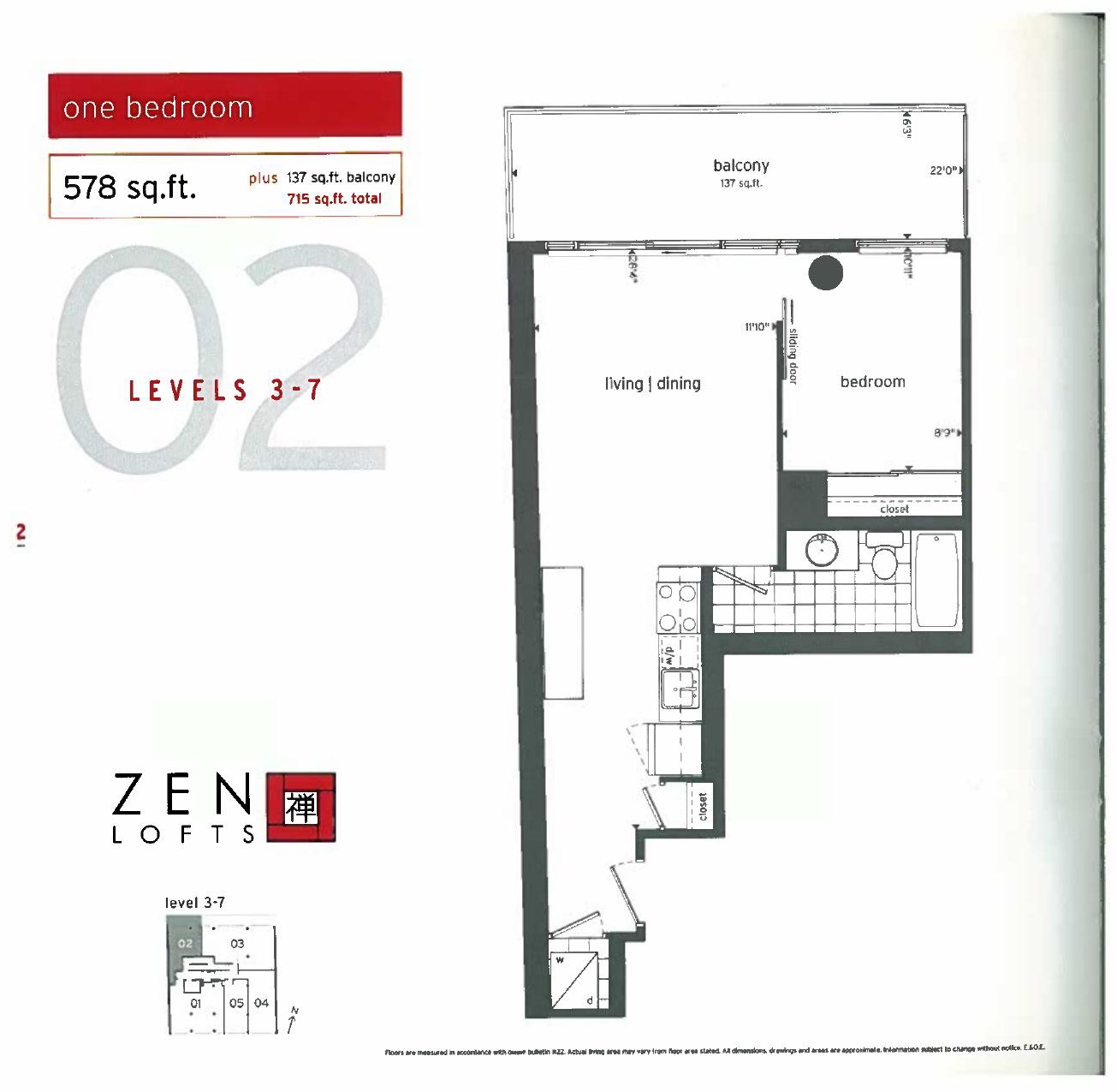 Suite 02 (Floors 3-7) floor plan
