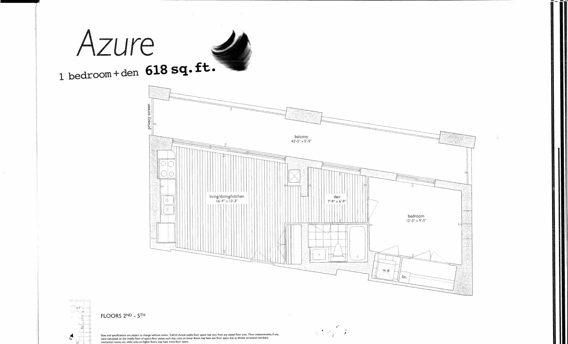 Azure floor plan